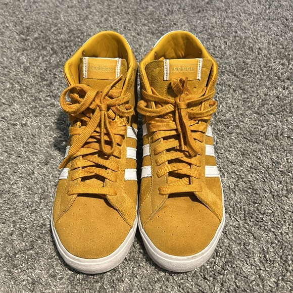 Mustard yellow high top adidas - Picture 5 of 6